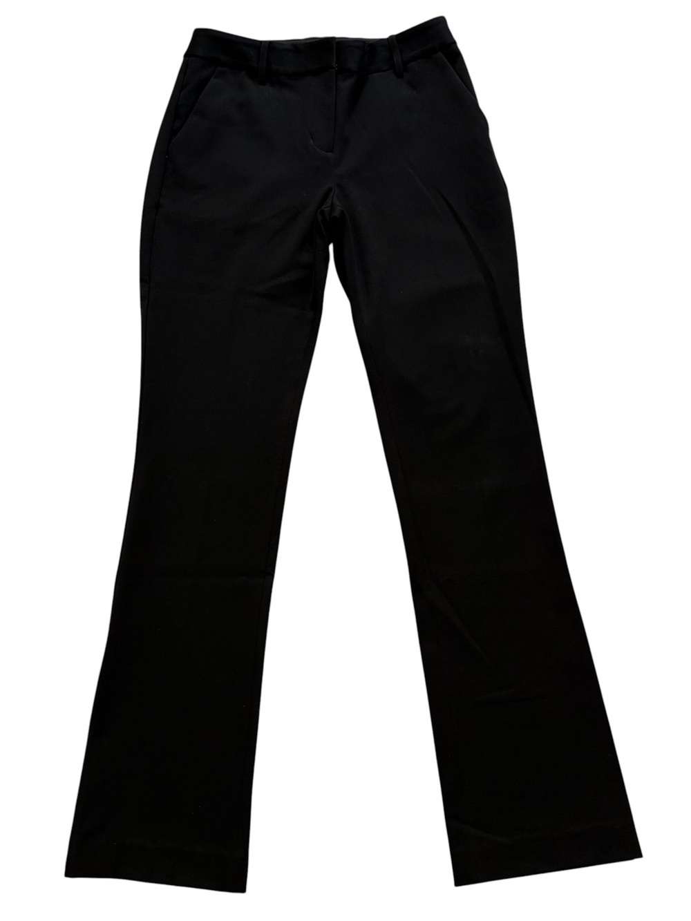 Express Columnist Barely Boot Mid Rise Stretch Career Black Pants Womens Size 4R